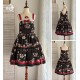 Miss Point Strawberry Pictorial Blouse Salopette JSK and One Piece(Reservation/2 Colours/Full Payment Without Shipping)